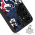 NFL Houston Texans Tropical Print Galaxy S25 Ultra Kickstand Case